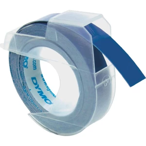 Dymo S0898140, 9mm x 3m, biela tlač/modrý podklad, originálna páska