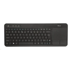 Klávesnica Trust Veza Wireless Touchpad CZ/SK čierna (21267...