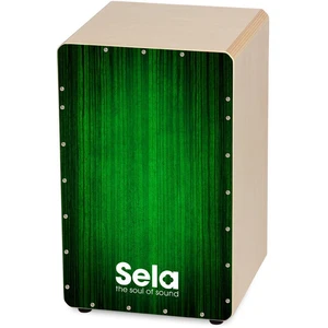 Sela SE 053 Varios Dřevěný cajon Zelená