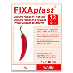 FIXAplast Kapsaicínová hrejivá náplasť WARM 12 x 16 cm 1 ks