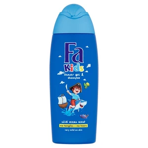 Fa Sprchový gel a šampon se svěží vůní Kids (Shower Gel & Shampoo) 250 ml