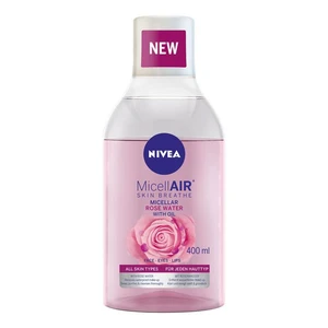 Nivea MicellAir Rose Touch dvoufázová micelární voda 400 ml