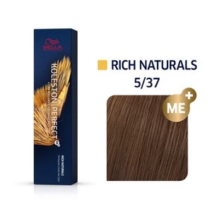 Wella Professionals Koleston Perfect ME+ Rich Naturals permanentní barva na vlasy odstín 5/37 60 ml