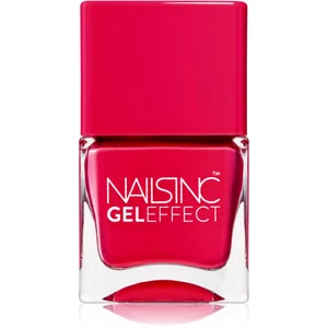 Nails Inc. Gel Effect lak na nehty s gelovým efektem odstín Chelsea Grove 14 ml