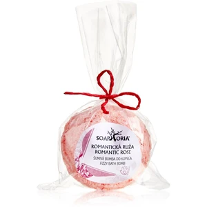 Soaphoria Romantic Rose antistresový koupelový balistik s regeneračním účinkem 85 g