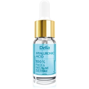 Delia Cosmetics Professional Face Care Hyaluronic Acid intenzívne vyplňujúce a protivráskové sérum s kyselinou hyalurónovou na tvár, krk a dekolt 10 m