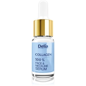 Delia Cosmetics Professional Face Care Collagen intenzivní protivráskové a hydratační sérum na obličej, krk a dekolt 10 ml