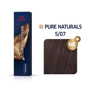 Wella Professionals Koleston Perfect ME+ Pure Naturals permanentní barva na vlasy odstín 5/07 60 ml