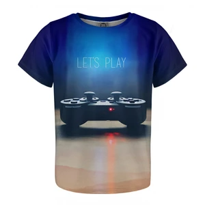 Mr. GUGU & Miss GO Unisex's T-shirt KTS-P532 Navy Blue