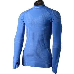 Mico Long Sleeve Mock Neck M1 Mens Base Layer  Prince L/XL