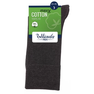 Bellinda <br />
COTTON MAXX MEN SOCKS - Men's Cotton Socks - Black