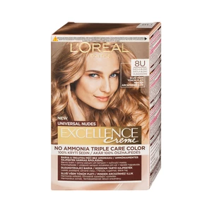 L’Oréal Paris Excellence Universal Nudes permanentná farba na vlasy odtieň 8U