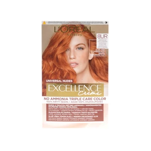 L’Oréal Paris Excellence Universal Nudes permanentná farba na vlasy odtieň 8UR Universal Copper Light 1 ks