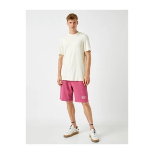 Koton Lace-Up Shorts With Logo