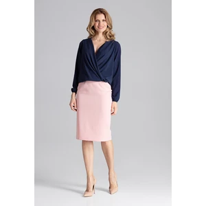 Figl Woman's Blouse M659 Navy