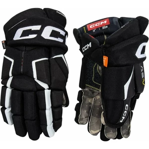 CCM Hokejové rukavice Tacks AS-V SR 13 Black/White