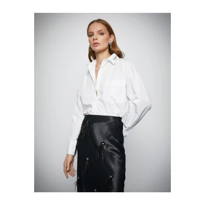 Koton Shirt - White - Regular fit