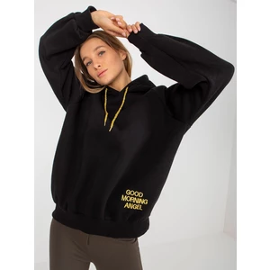 Black and gold hoodie with Diego