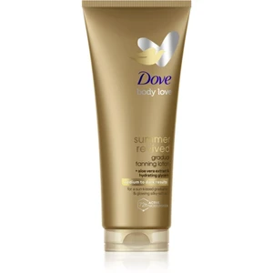 Dove DermaSpa Summer Revived samoopalovací tělové mléko odstín Medium to Dark 200 ml