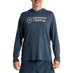 Adventer & fishing Sweat à capuche Functional Hooded UV T-shirt Aventure originale L