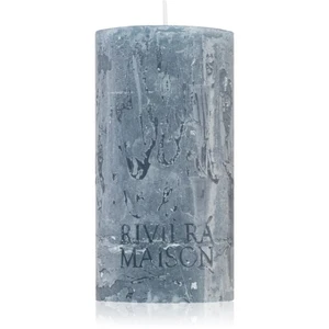 Rivièra Maison Pillar Candle Grey Blue dekorativní svíčka 7x13 cm