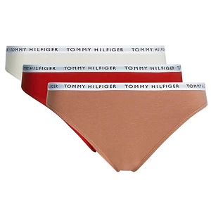 Tommy Hilfiger 3 PACK - dámské kalhotky Bikini PLUS SIZE UW0UW04023-0R2 XXL