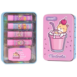 Martinelia Yummy Lip Care Tin Box sada na rty (pro děti)