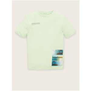 Light Green Boys T-Shirt Tom Tailor - Boys