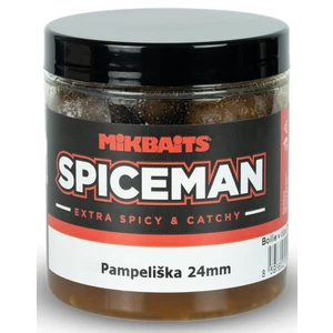 Mikbaits boilie v dipu spiceman pampeliška 250 ml - 24 mm