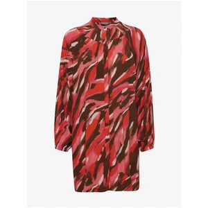 Brown-Red Women Patterned Dress Fransa - Women