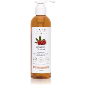 T-LAB Organics Organic Castor Moisture Retention Shampoo šampon pro suché a křehké vlasy ml