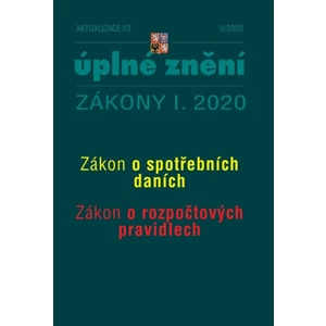 Aktualizace I/3 2020 – Spotřební daně, Rozpočtová pravidla