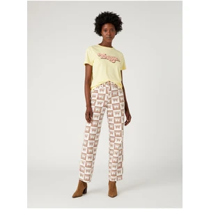 Yellow Women's T-Shirt Wrangler - Women