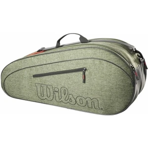 Wilson Team 6 Pack Heather Green Team Bolsa de tenis