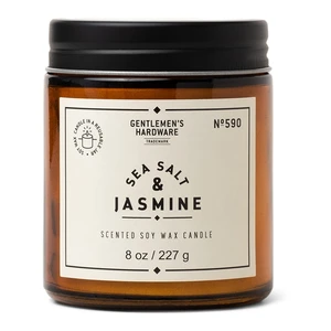 Gentlemen's Hardware Sea Salt & Jasmine vonná svíčka 227 g