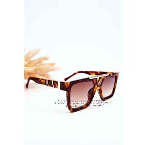 Women's Sunglasses V130037 Leopard Brown