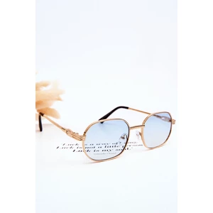 Trendy sluneční brýle Ful Vue V160049 Zlato-Modré