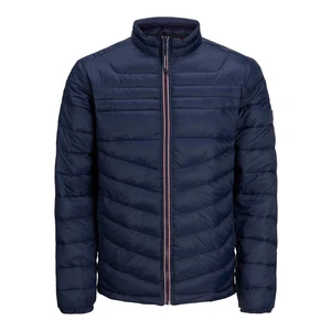 Jack&Jones PLUS Pánská bunda JJEHERO 12214532 Navy Blazer 7XL