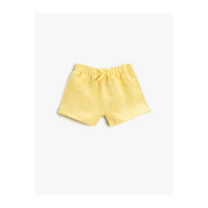 Koton The shorts have an elasticated waist and pockets above the knee.