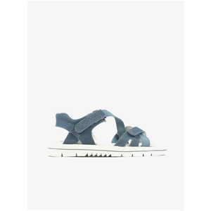 Blue Girls' Suede Sandals Richter - Girls