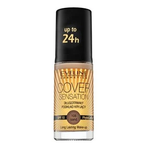 Eveline Cover Sensation SPF10 Long-Lasting Foundation 108 Sand podkład 30 ml