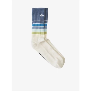 Sada dvou párů ponožek v krémové a šedé barvě Quiksilver - Pánské