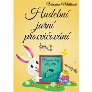 Hudební jarní procvičování + samolepky - Veronika Mlčáková