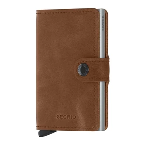 Secrid Miniwallet Vintage MV-COGNAC-SILVER