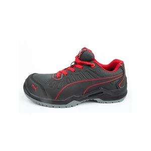 Bezpečnostní obuv ESD S1P PUMA Safety Fuse TC Red Low 644200-40, vel.: 40, černá, červená, 1 pár