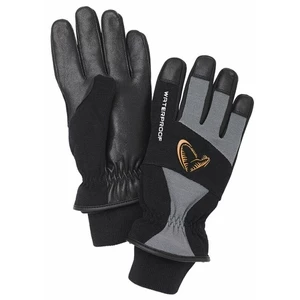 Savage gear rukavice thermo pro glove grey black - m