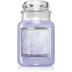 Village Candle Vonná sviečka v skle - Frosted Lavender - Ľadová levanduľa, veľká