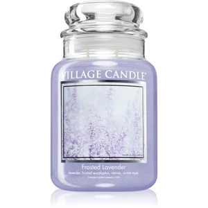 Village Candle Vonná sviečka v skle - Frosted Lavender - Ľadová levanduľa, veľká