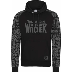 Witcher Hoodie Toss a Coin (Super Heroes Collection) L Black