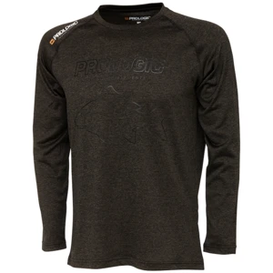 Prologic tričko mega fish long sleeve t shirt green - m
